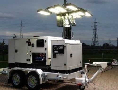 TECNOGEN LIGHTING TOWER AT THE FRANKFURT INTERNATIONAL AIRPORT